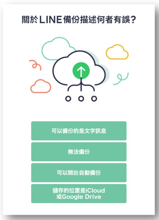 LINE實用知識隨堂測驗:詳解篇