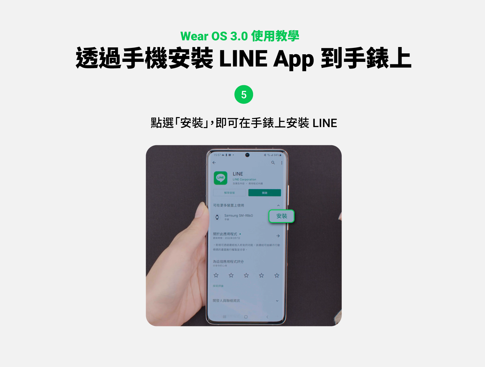 LINE正式支援Wear OS 3.0!雙系統智慧手錶使用LINE教學懶人包