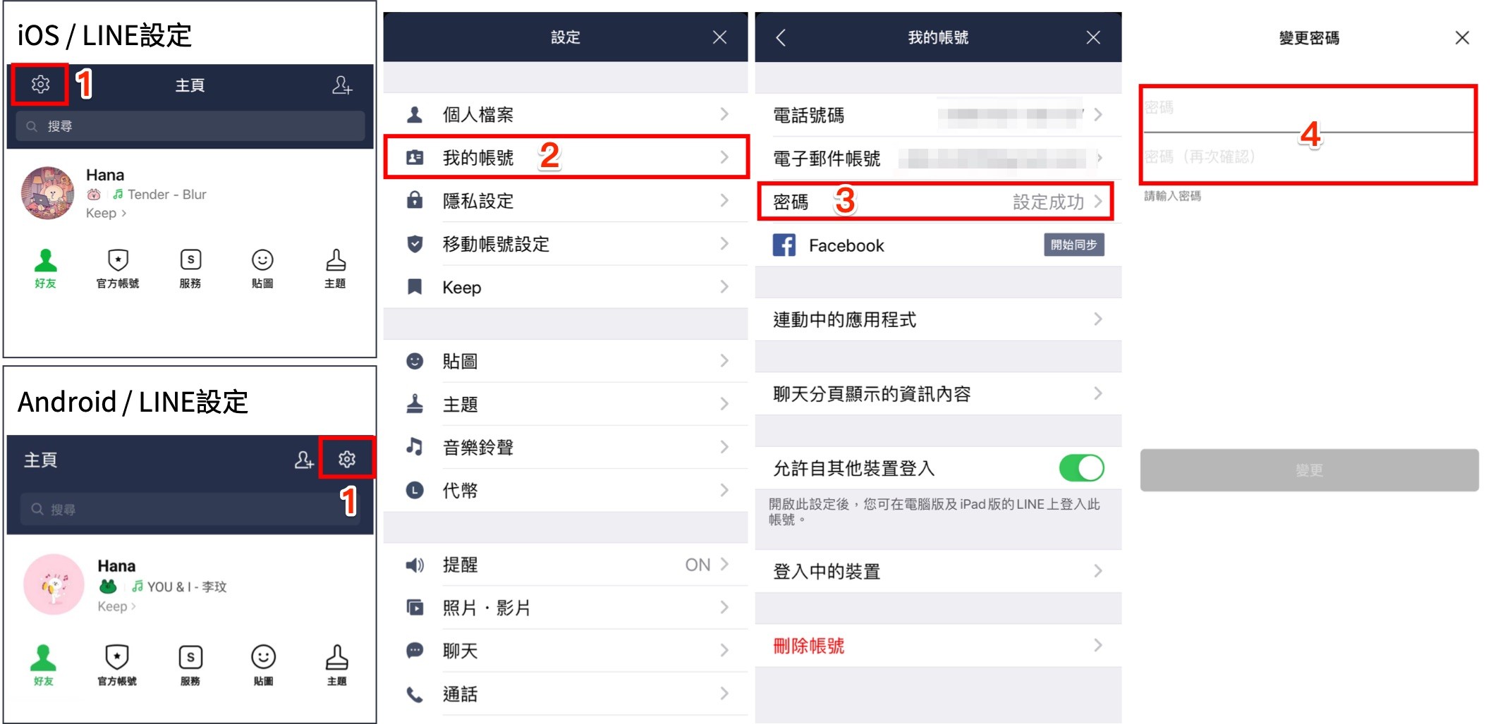 LINE忘記密碼怎麼辦?