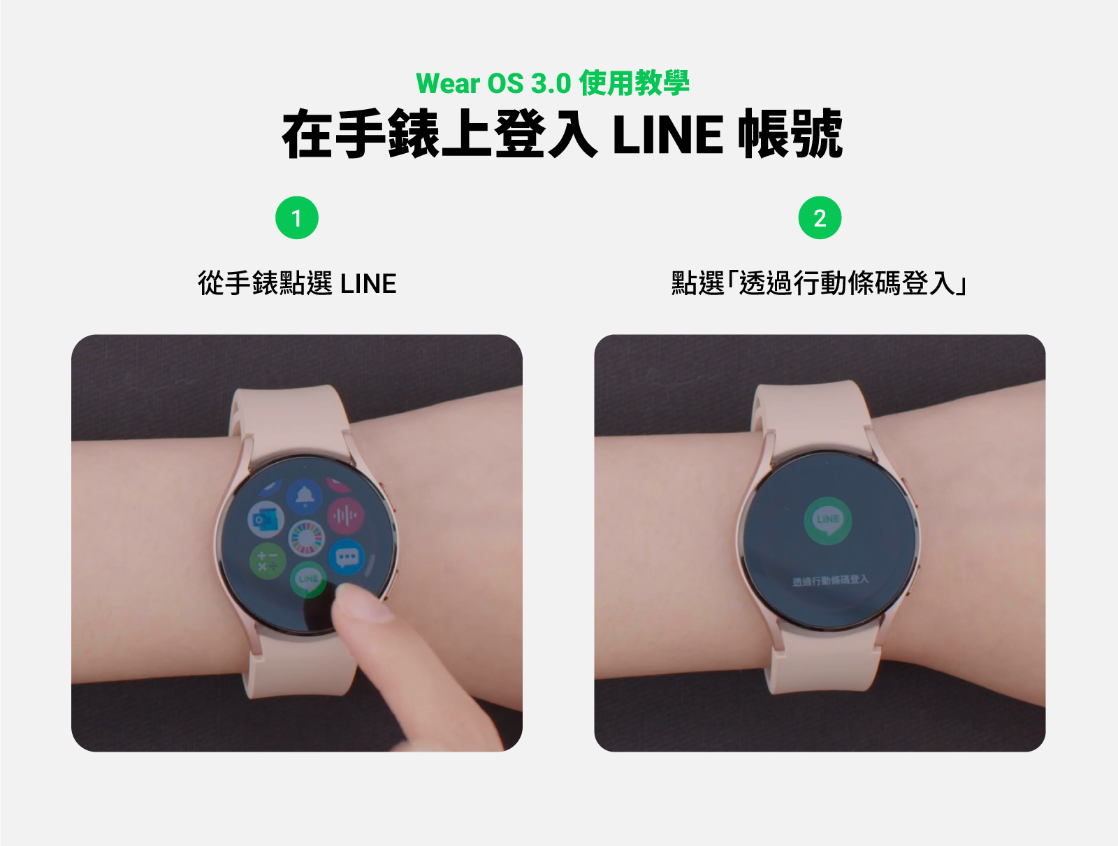 LINE正式支援Wear OS 3.0!雙系統智慧手錶使用LINE教學懶人包