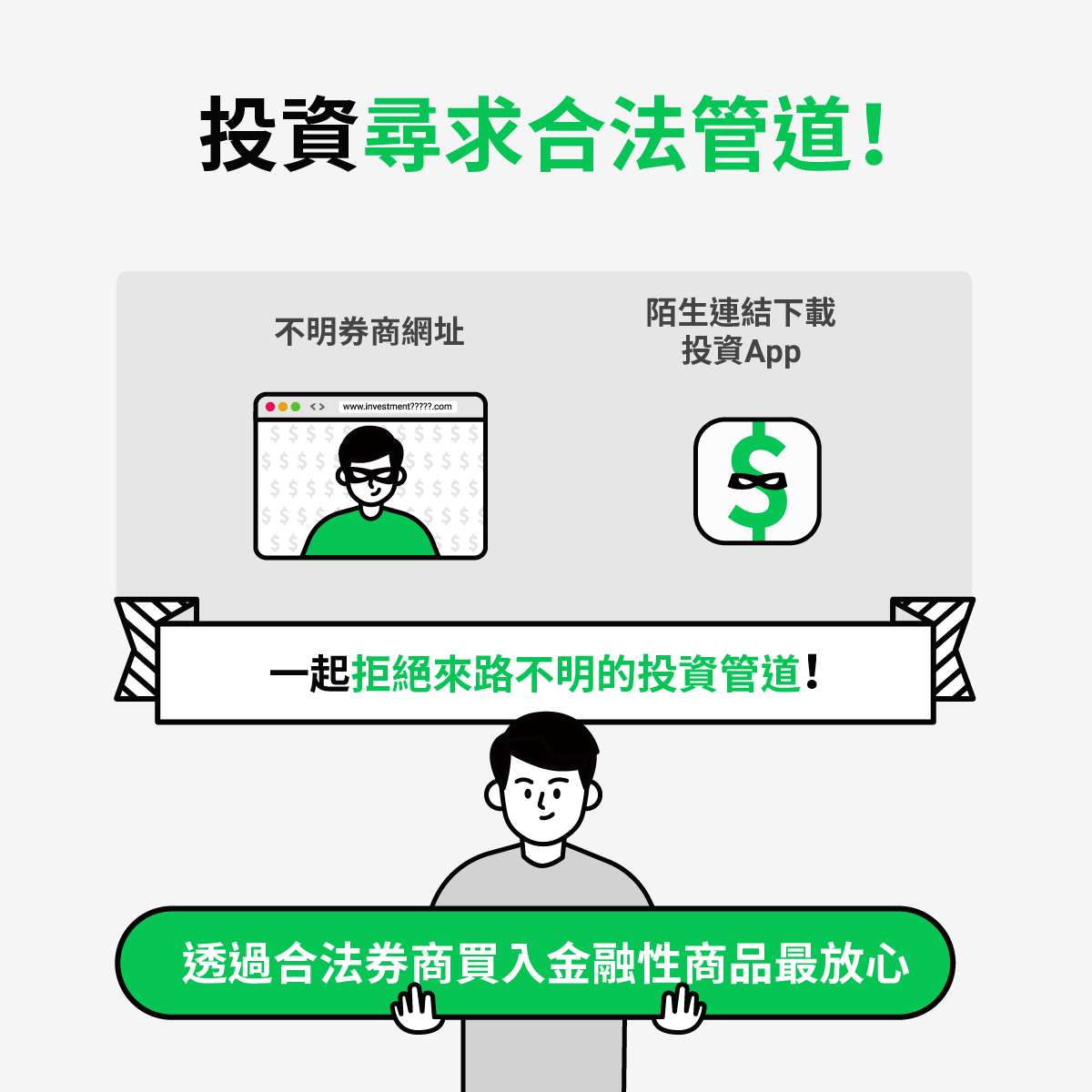 認識投資詐騙與正確觀念